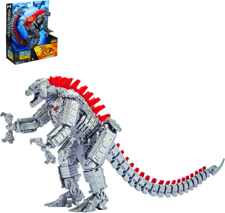 MonsterVerse MNG10000 Godzilla vs. Kong 7' Deluxe-Figuren mit Geräuschen – Schlachtgebrüll