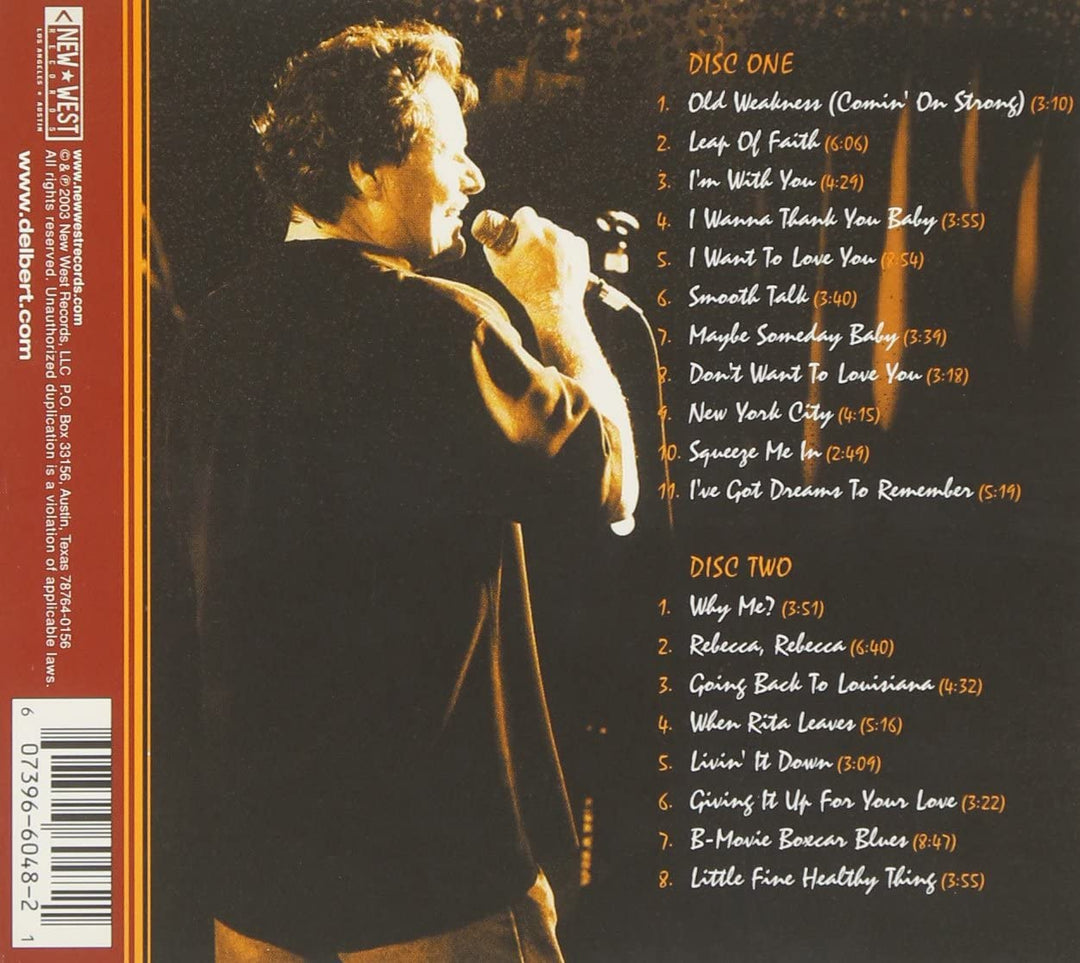 Delbert McClinton – Live [Audio-CD]