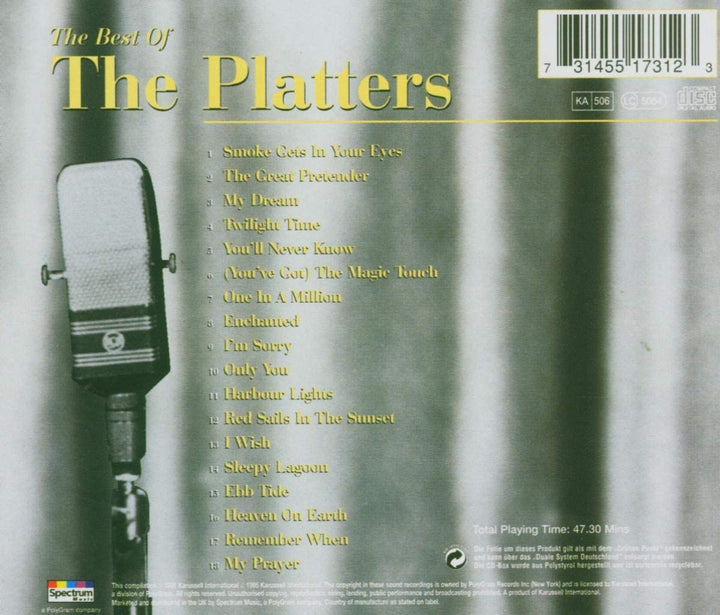 Das Beste der Platters - The Platters [Audio CD]