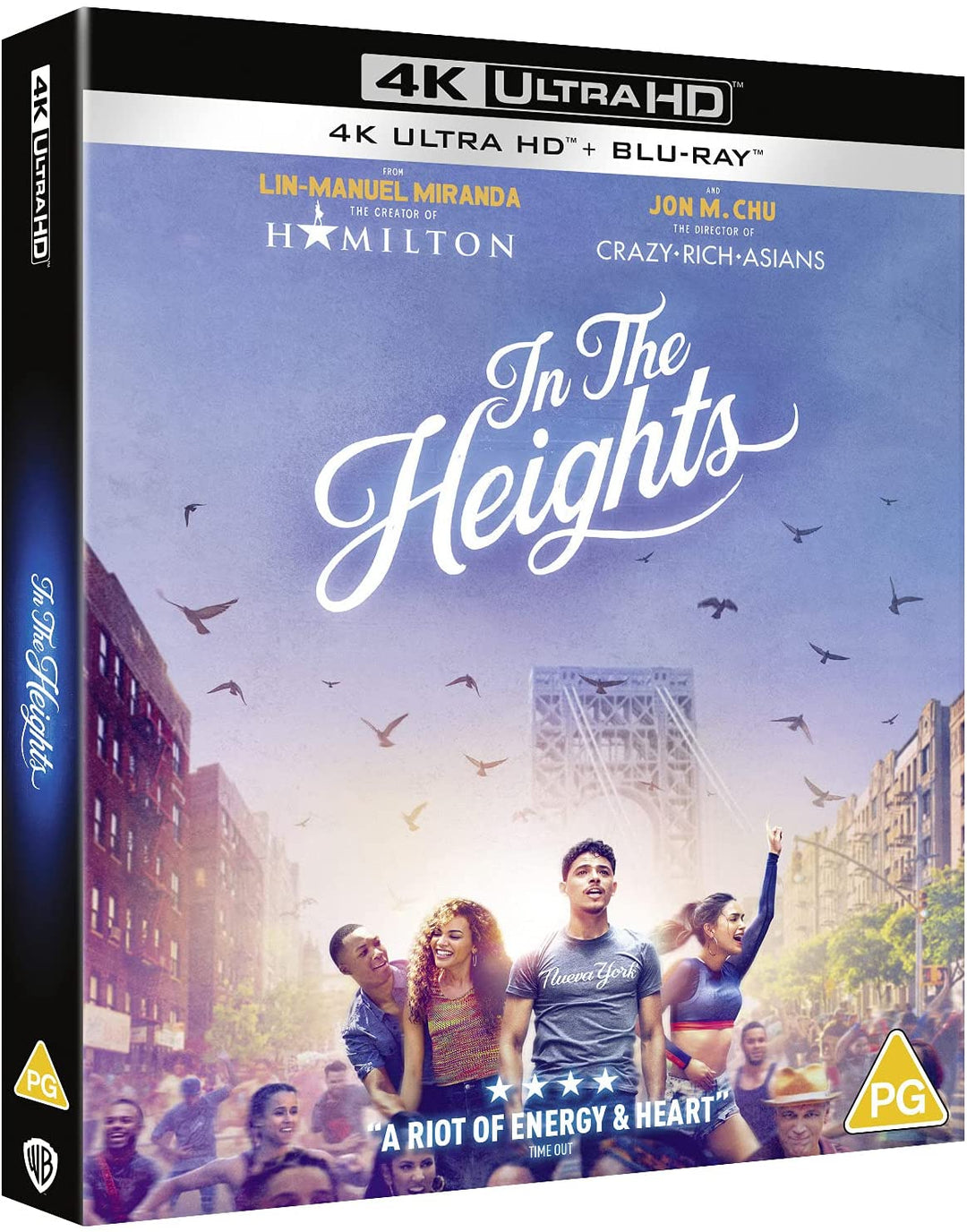 In The Heights [4K Ultra HD] [2021] [Region Free] – Musical/Drama [Blu-ray]