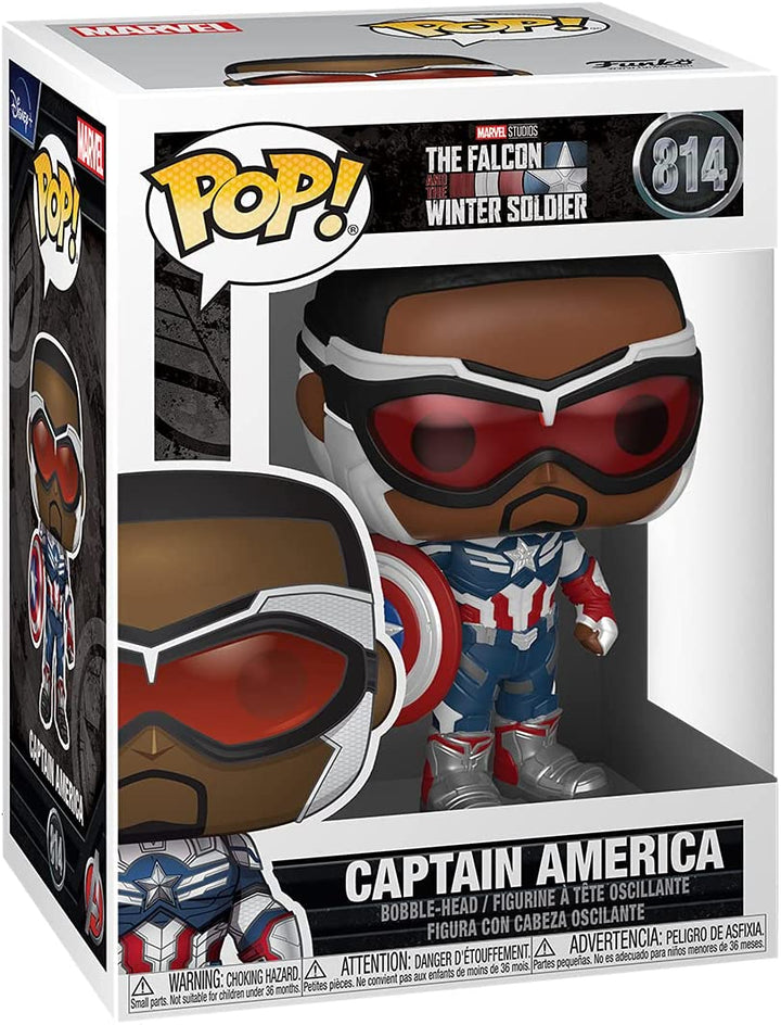 Marvel Studios Der Falke und der Wintersoldat Captain America Funko 51630 Pop! Vinyl Nr. 814