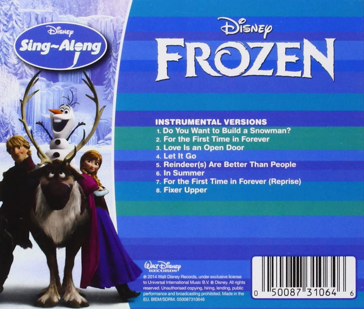 Disney Sing-Along - Frozen - [Audio-CD]