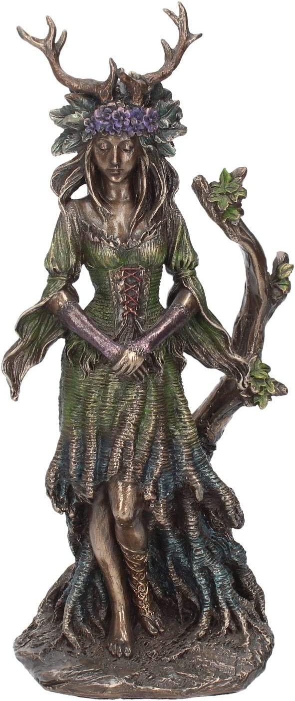 Nemesis Now Figur „Lady Of The Forest“, 30 cm, Bronze