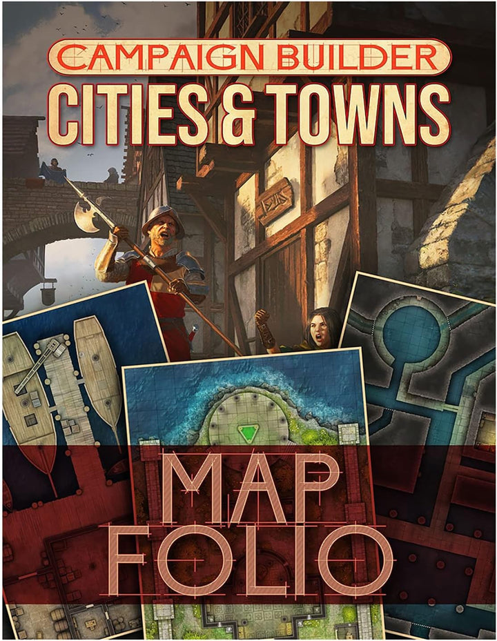 Campaign Builder: Cities and Towns Map Folio