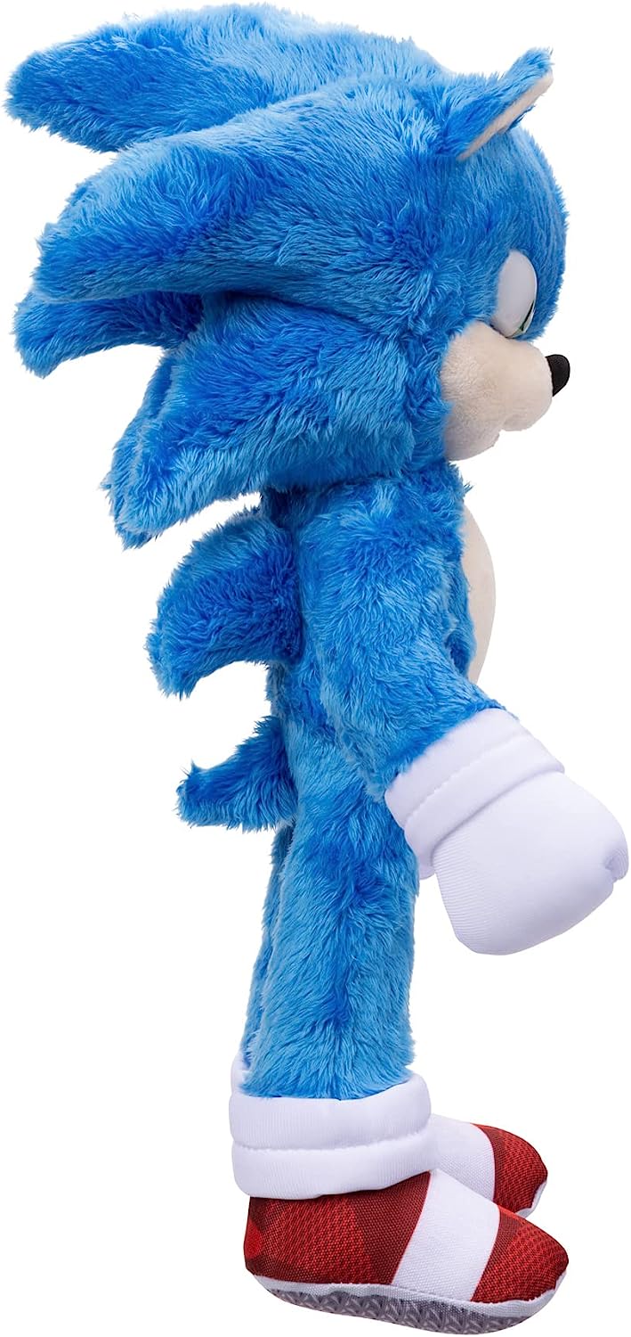 Sonic The Hedgehog 2 Movie 33cm Sonic Basic Plush