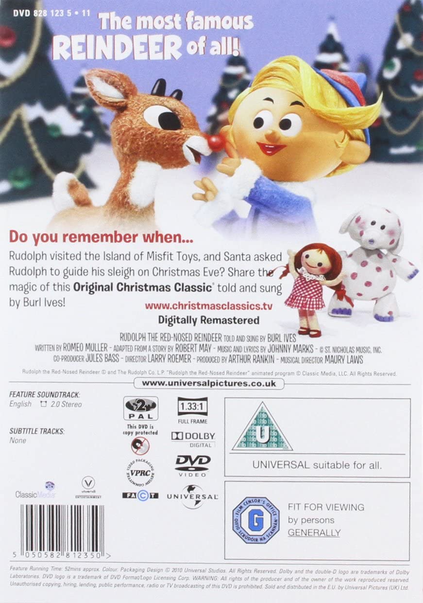 Rudolph, das rotnasige Rentier – [DVD]