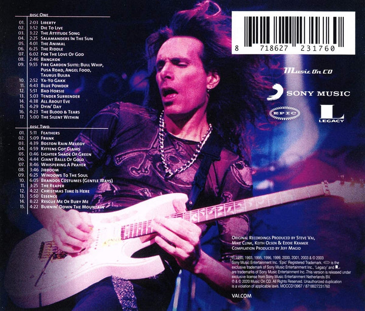 Steve Vai – Infinite Steve Vai: An Anthology [Audio-CD]