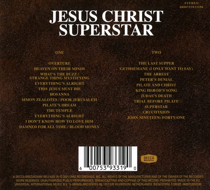 Andrew Lloyd Webber – Jesus Christ Superstar [Audio-CD]