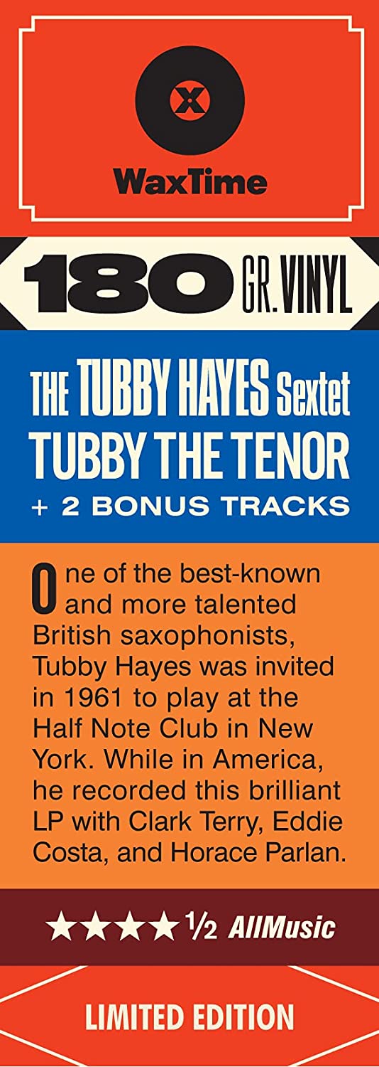 Tubby Hayes – Tubby The Tenor [Vinyl]