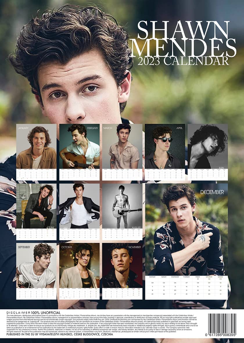 SHAWN MENDES KALENDER 2023