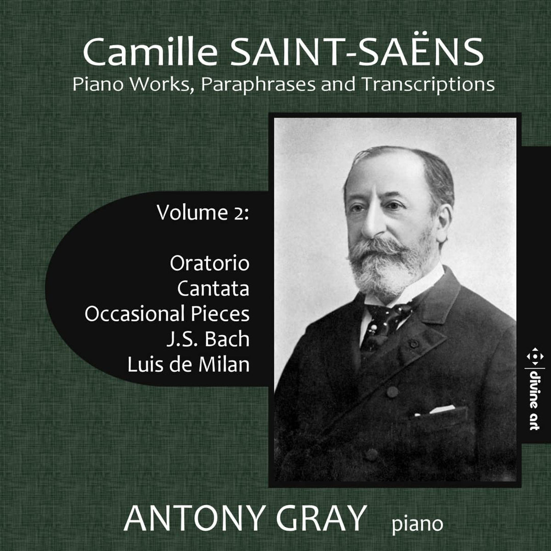 Saint-Saens: Klavierwerke 2 [Antony Gray] [Divine Art: DDA21236] [Audio CD]