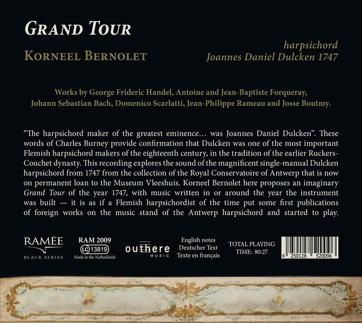 Korneel Bernolet – Grand Tour [Audio-CD]