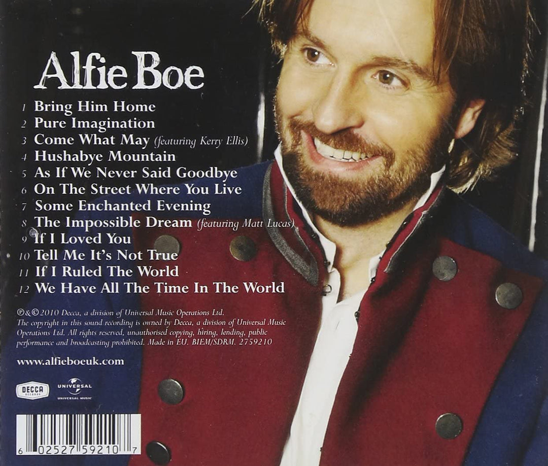 Bring Him Home - Alfie Boe [Audio-CD]