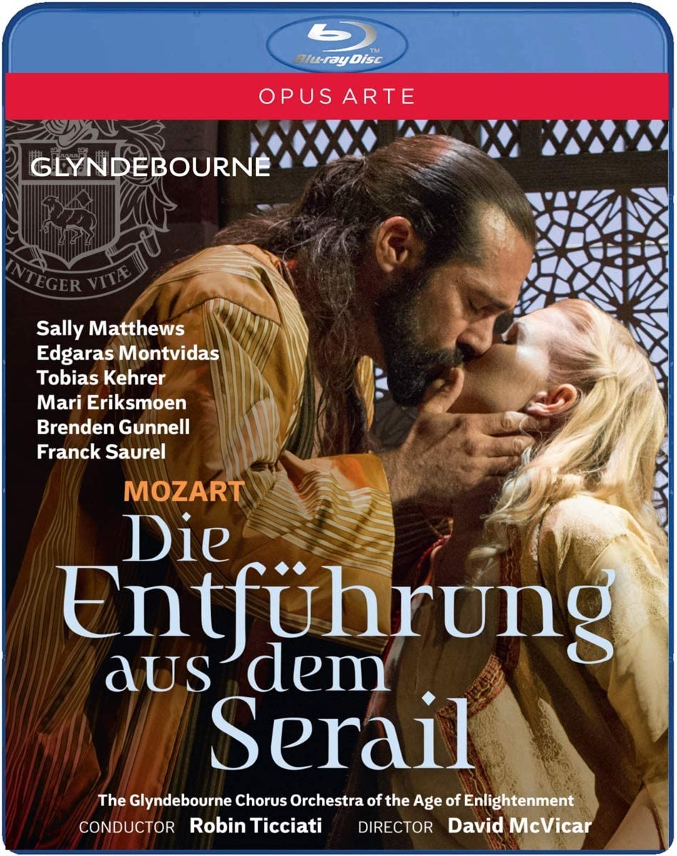 Mozart: Die Entführung aus dem Serail [The Glyndebourne Orchestra; Orchester des Zeitalters der Aufklärung] [Opus Arte [2016] [Blu-ray]