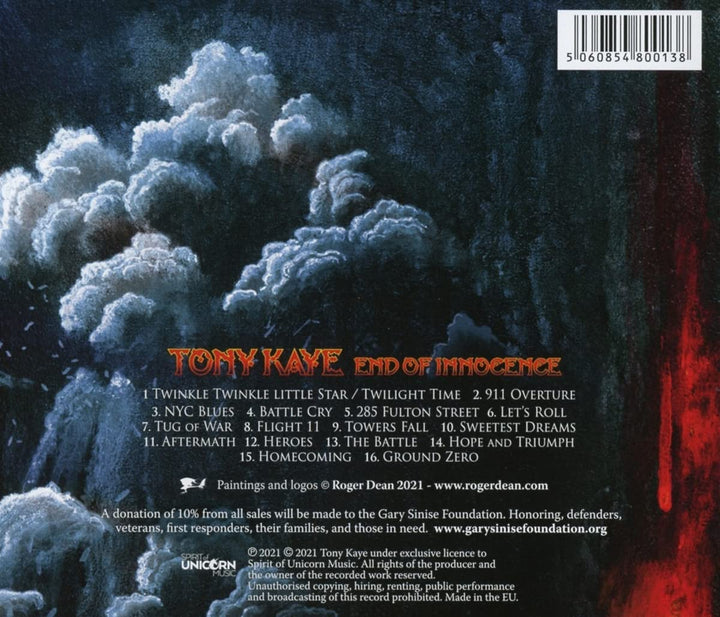 Tony Kaye – End Of Innocence (CD Edition) [Audio CD]