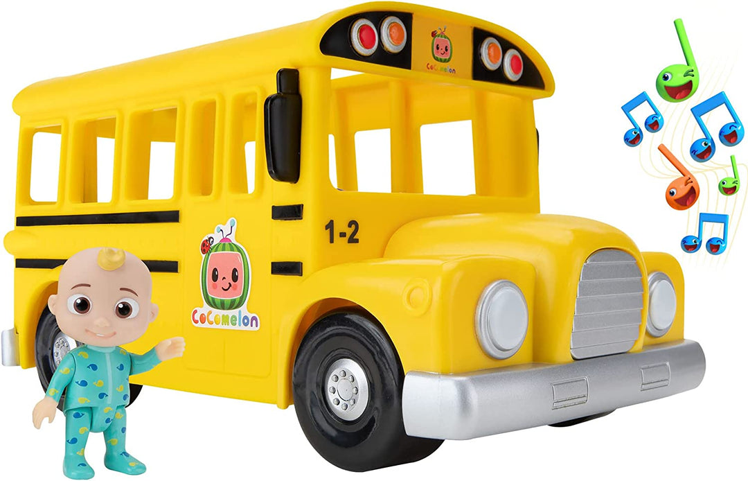 CoComelon Musical Yellow School Bus with JJ figure