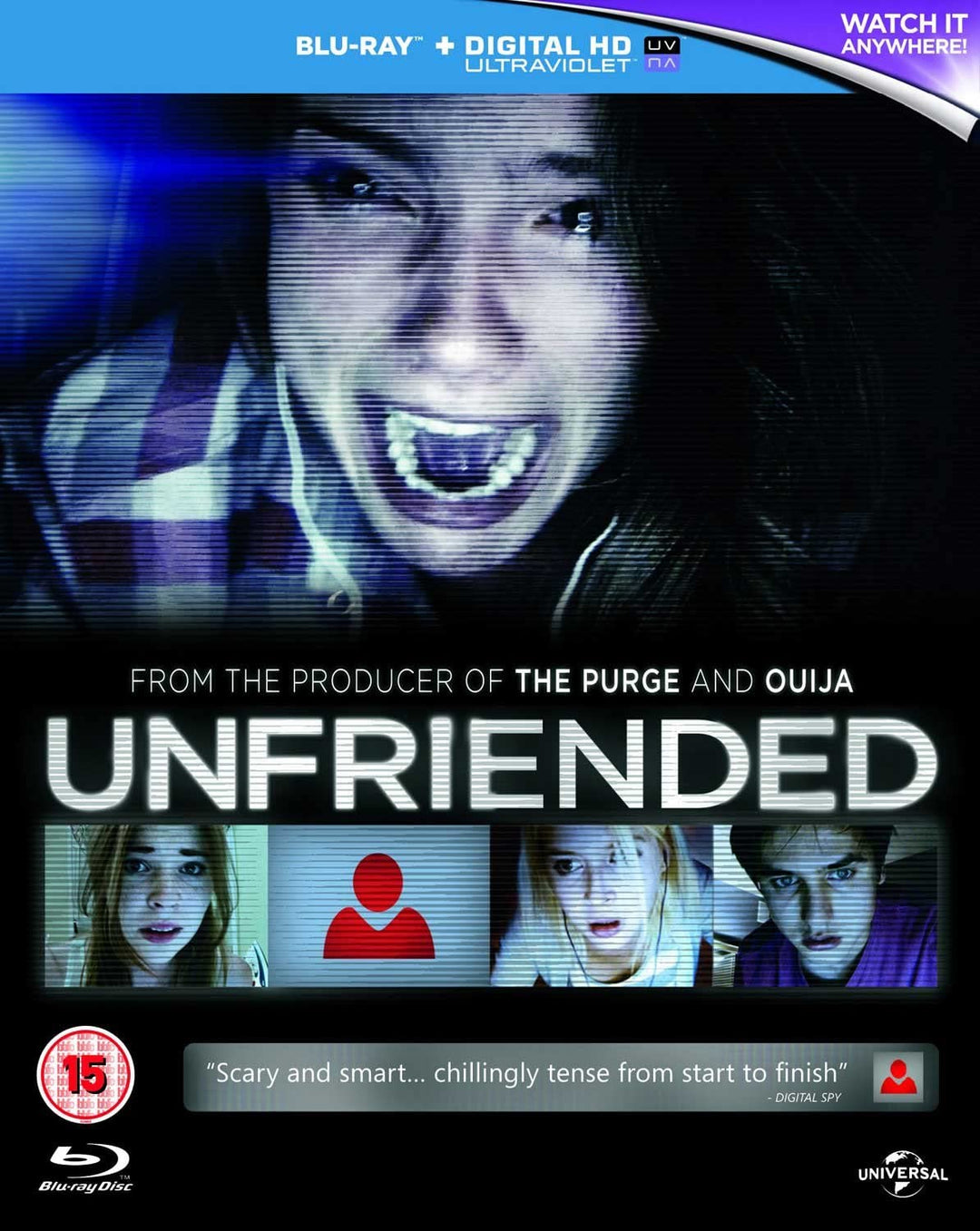 Unfriended [Region Free] – Horror [Blu-ray]