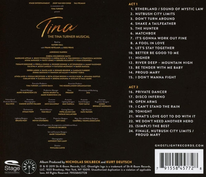 Tina: Das Tina Turner Musical (Originalbesetzung) [Audio-CD]