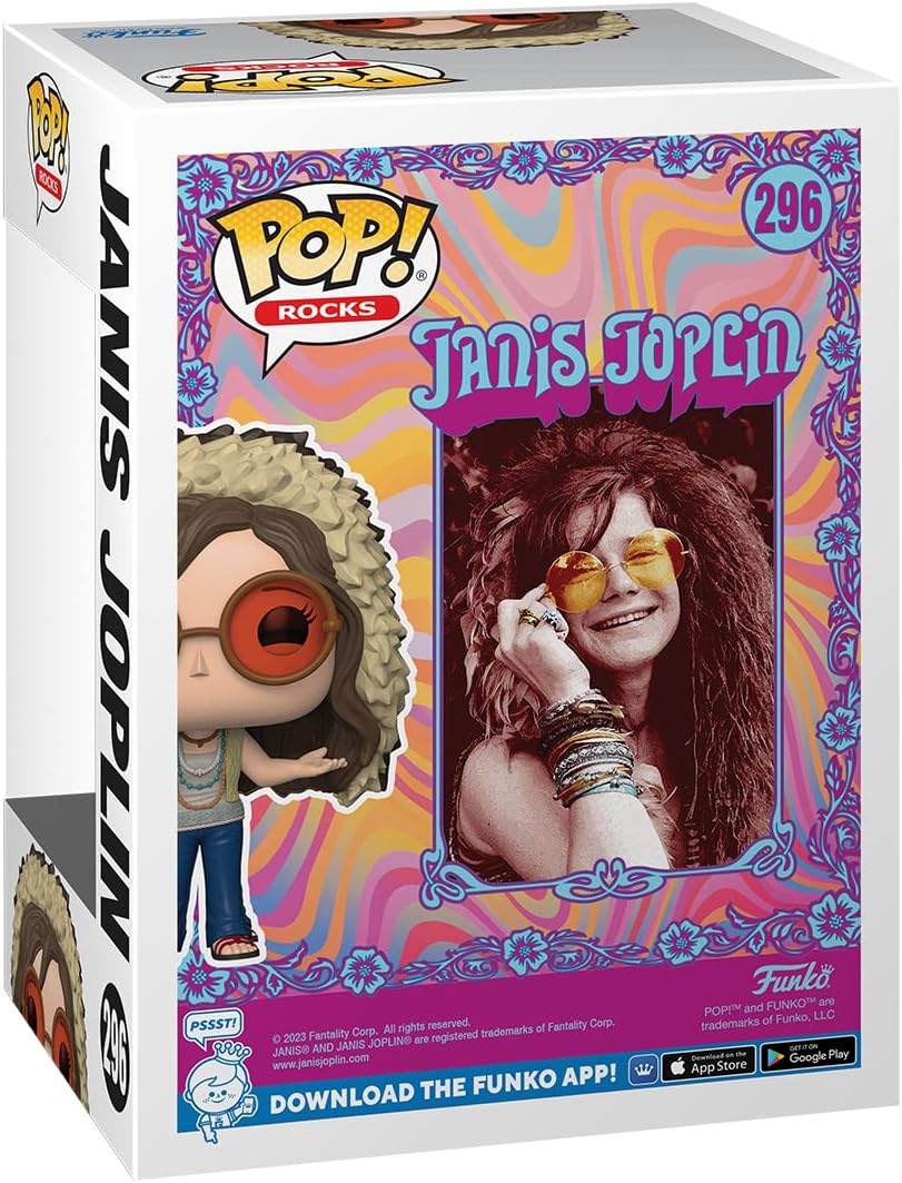 Janis Joplin Janis Joplin Funko 67548 Pop! VInyl #296