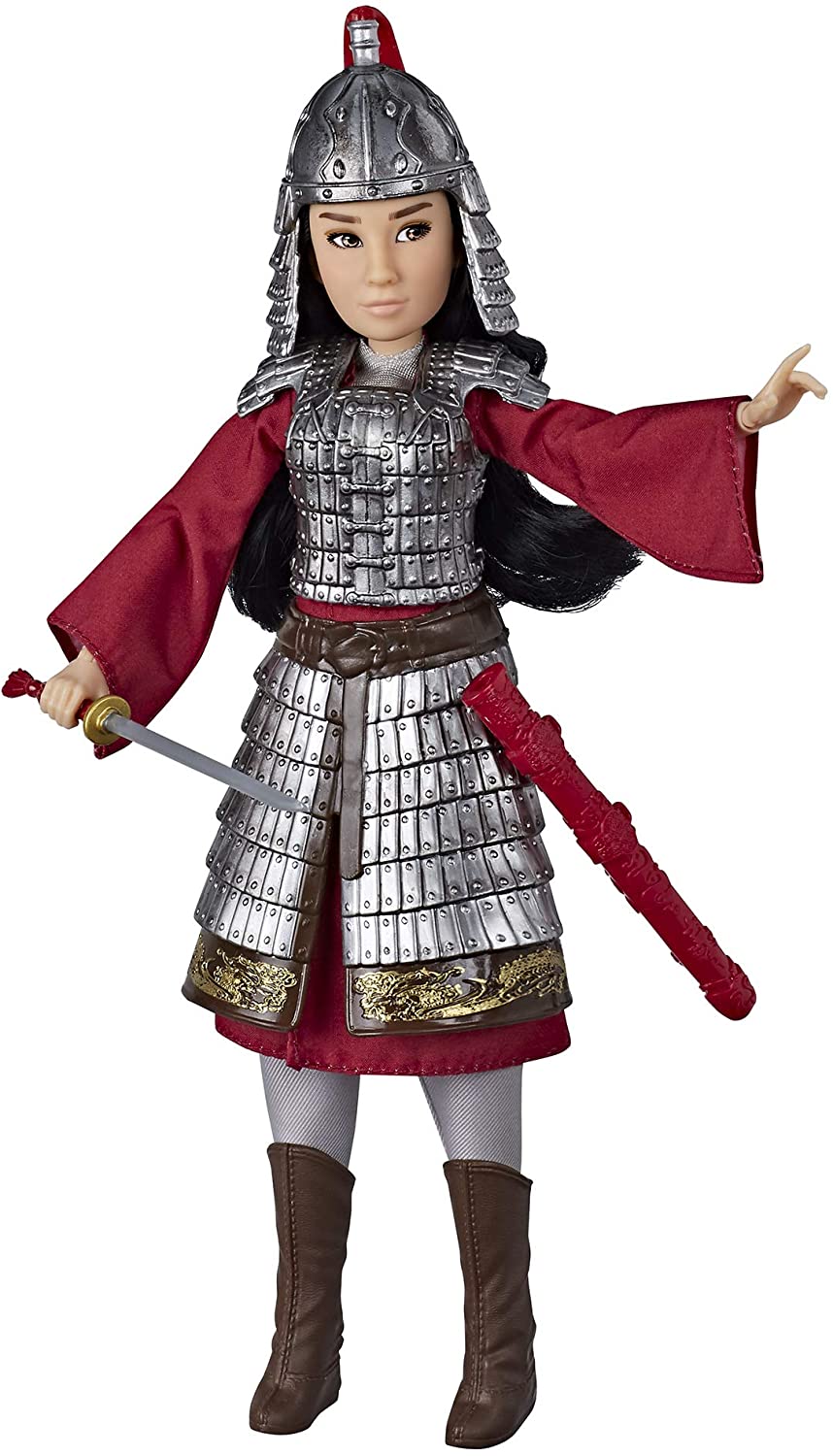 Disney Mulan 2 Reflections-set, modepop met 2 outfits en accessoires, speelgoed geïnspireerd op Disney&#39;s Mulan-film