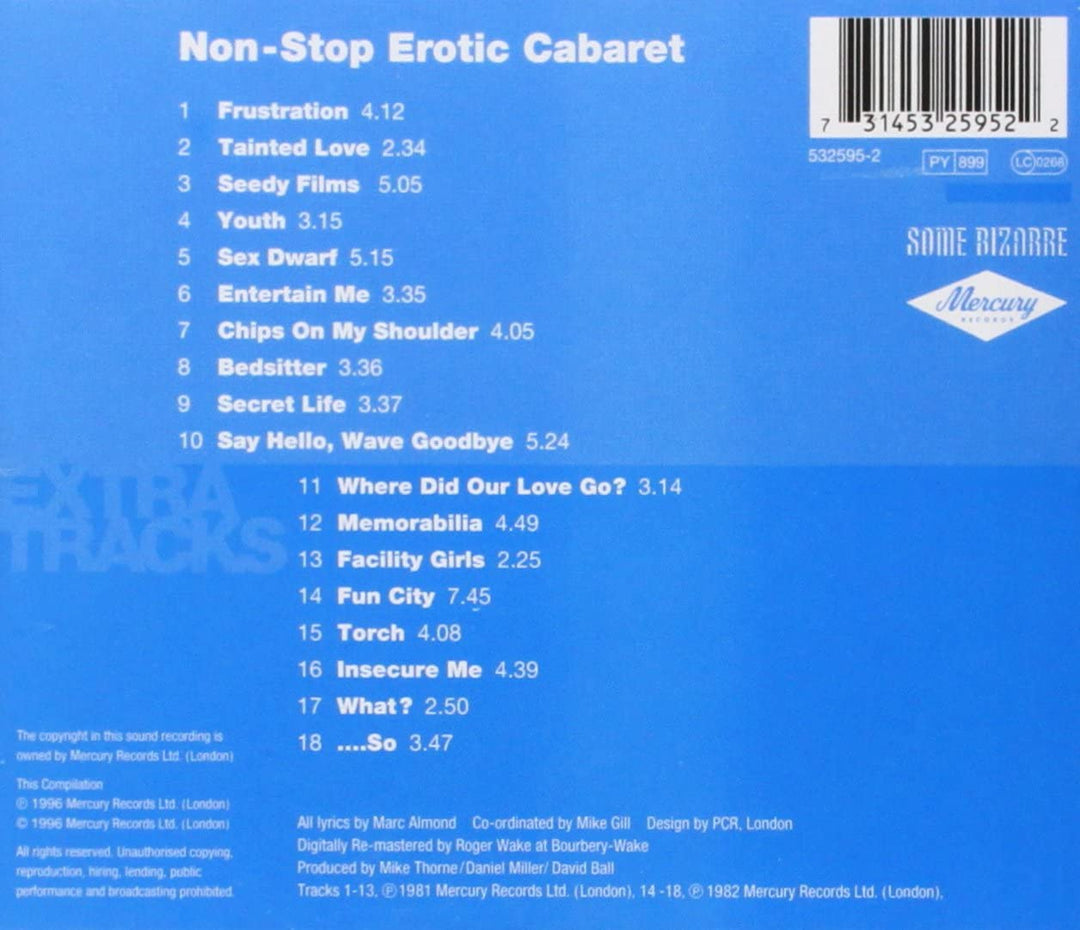 Non-Stop-Erotik-Kabarett – Soft Cell [Audio-CD]