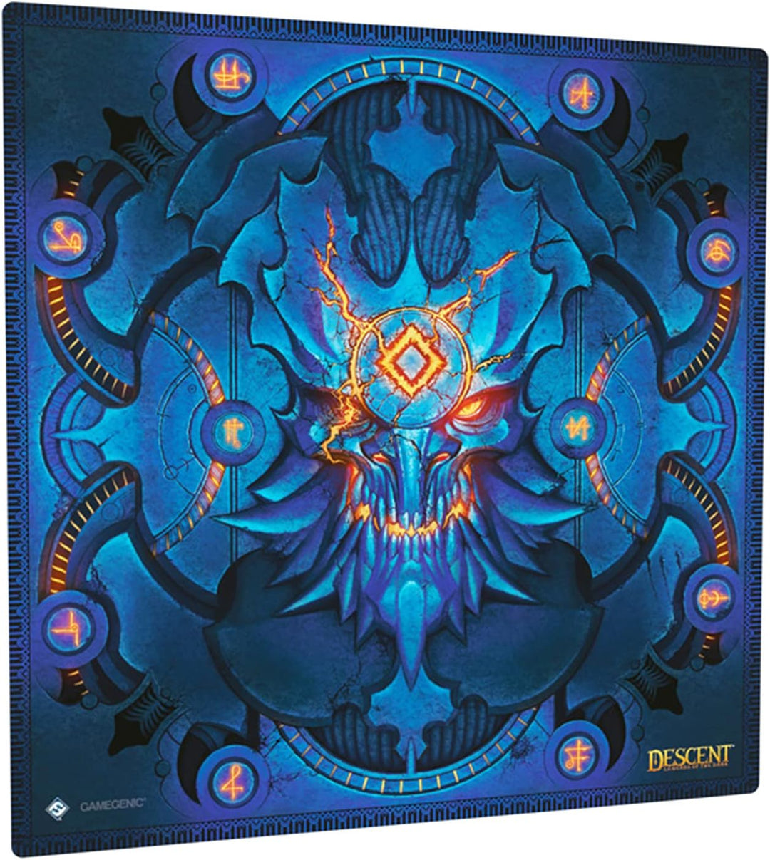 Gamegenic GmbH Descent Legends of The Dark Prime Spielmatte, groß, 90 x 90 cm, weich, Pa