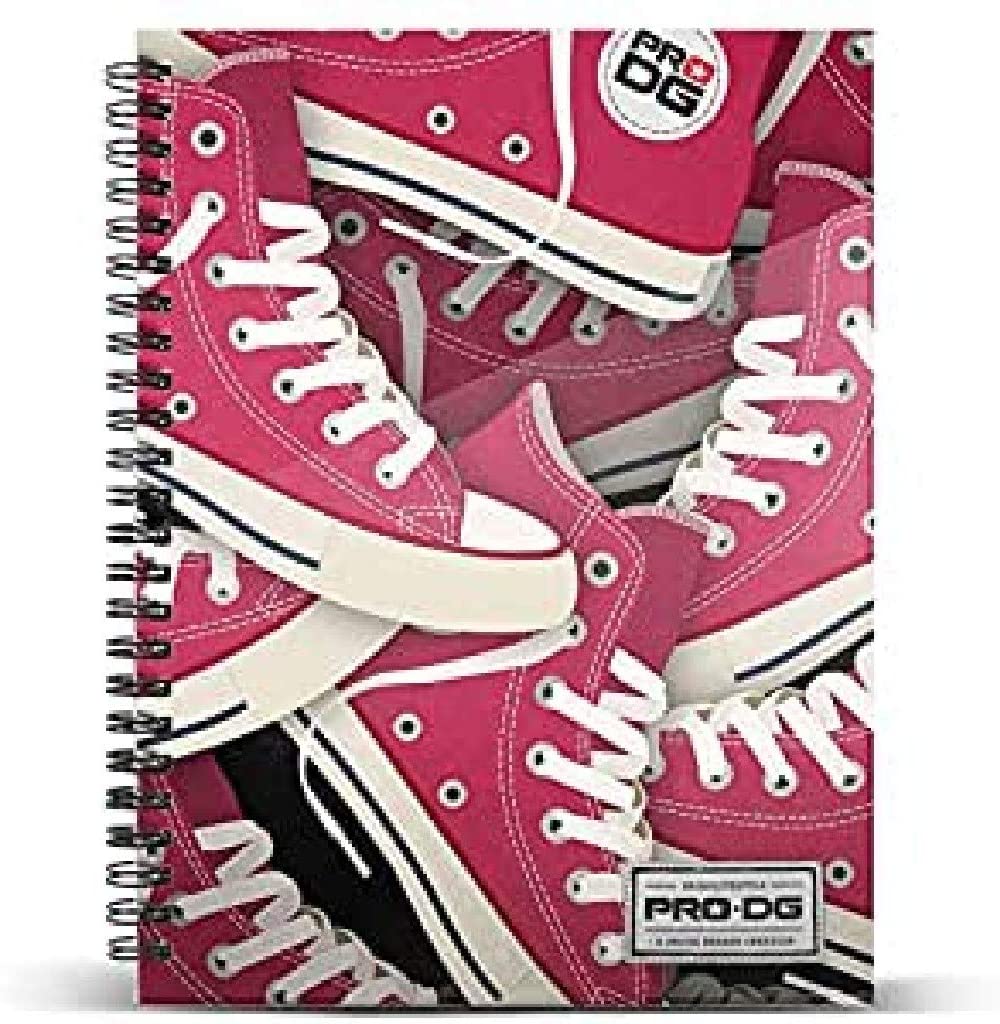 Prodg Din A4 Notebook Tracks Tragbarer Handtaschenaufhänger, 30 cm, Mehrfarbig