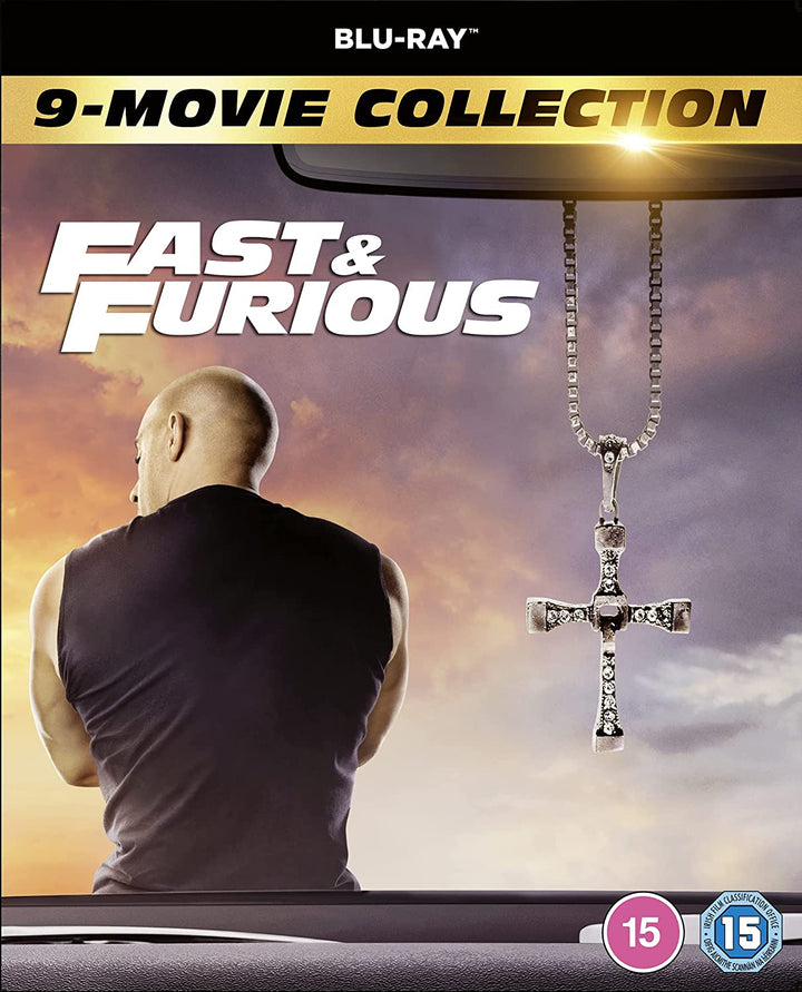 Fast &amp; Furious 1-9 Film Collection [2021] [Region Free] – Action/Drama [Blu-ray]