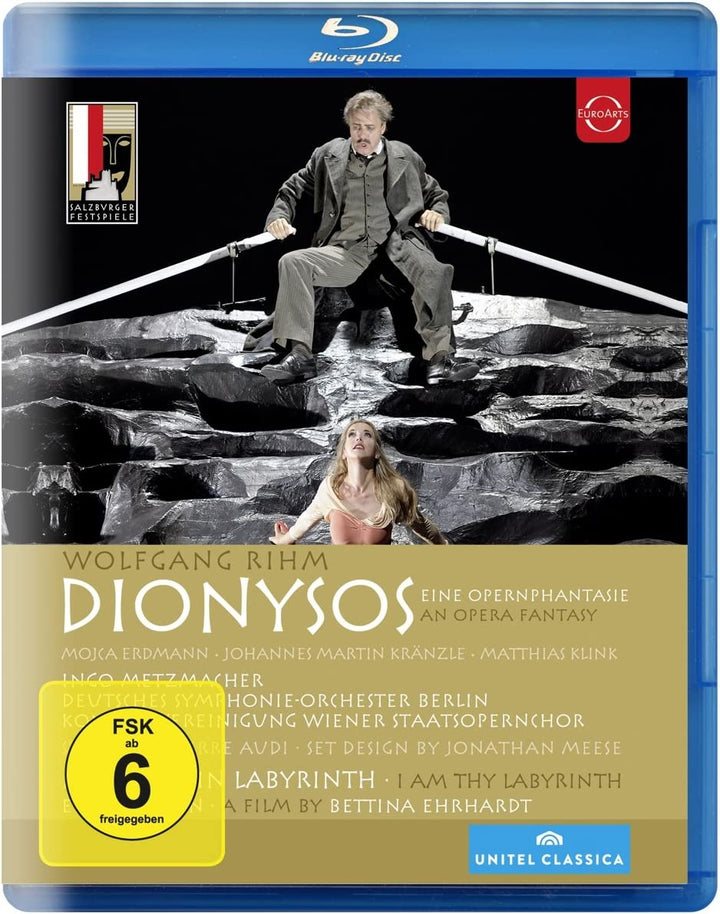 Rihm: Dionysos [Salzburg 2010] [Mojca Erdmann, Elin Rombo, Virpi Raisänen] [Euroarts: 2072604] [2013] [Region Free] [Blu-ray]