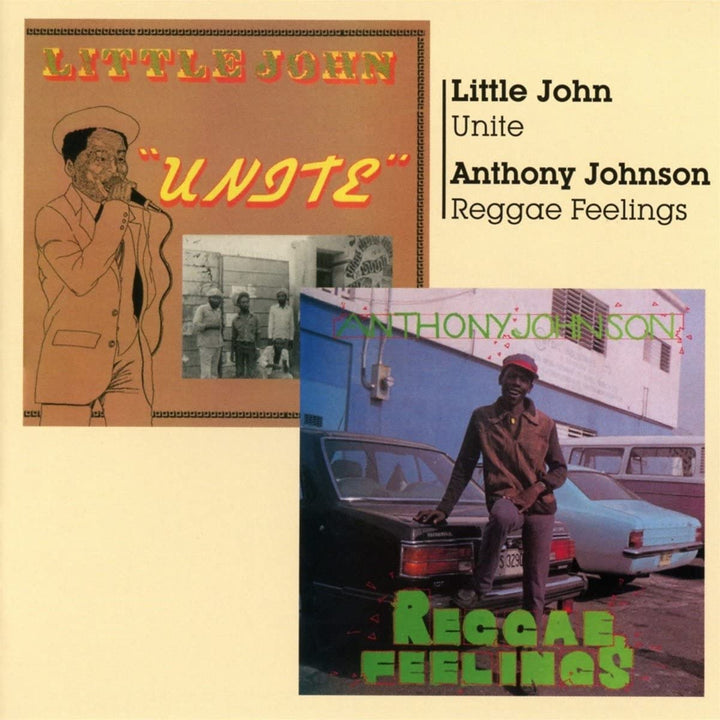 Unite &amp; Reggae Felings – Little John &amp; Anthony Johnson [Audio-CD]