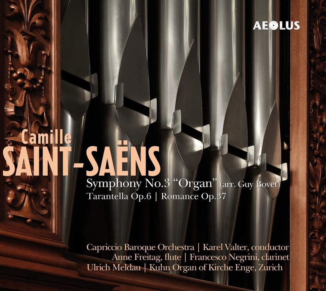 Saint-Saëns: Symphonie Nr. 3 „ORGAN“ (Bearb. Guy Bovet) [Audio CD]