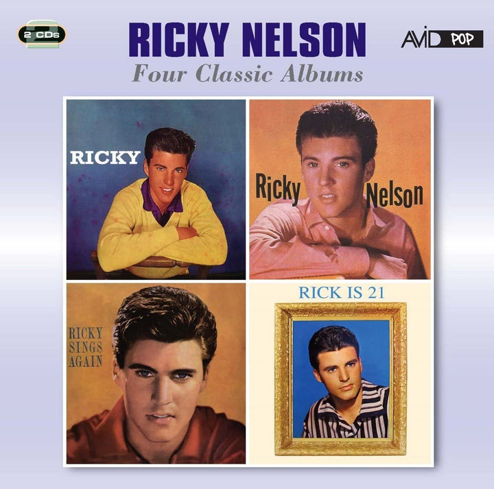 Vier klassische Alben (Ricky / Ricky Nelson / Ricky Sings Again / Rick Is 21) – Ricky Nelson [Audio-CD]