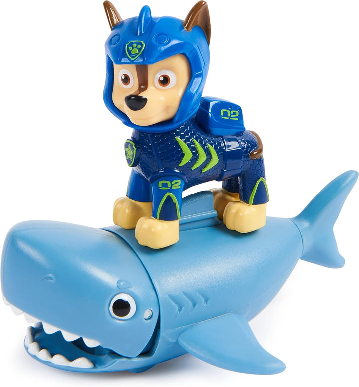 Paw Patrol, Aqua Pups Chase und Shark Actionfiguren-Set, Kinderspielzeug für Kinder ab 3 Jahren