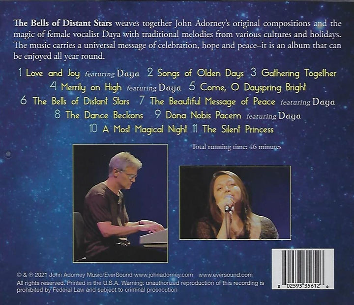 John Adorney – The Bells Of Distant Stars [Audio-CD]