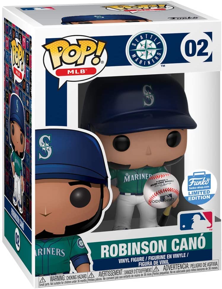 Seattle Mariners Robinson Cano Funko 30166 Pop! Vinyl #02