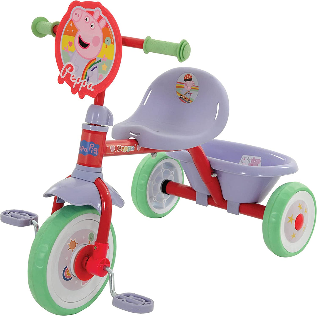 Peppa Pig M004696 First Ride On Trike, Mehrfarbig, 79 cm x 44 cm x 97 cm