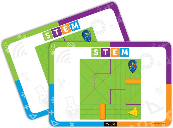 Learning Resources LER2831 STEM-Code &amp; Go Roboter-Maus-Aktivitätsset, mehrfarbig