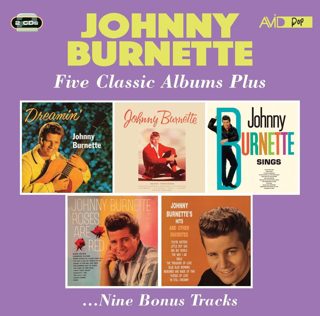 Johnny Burnette – Fünf klassische Alben plus [Audio-CD]