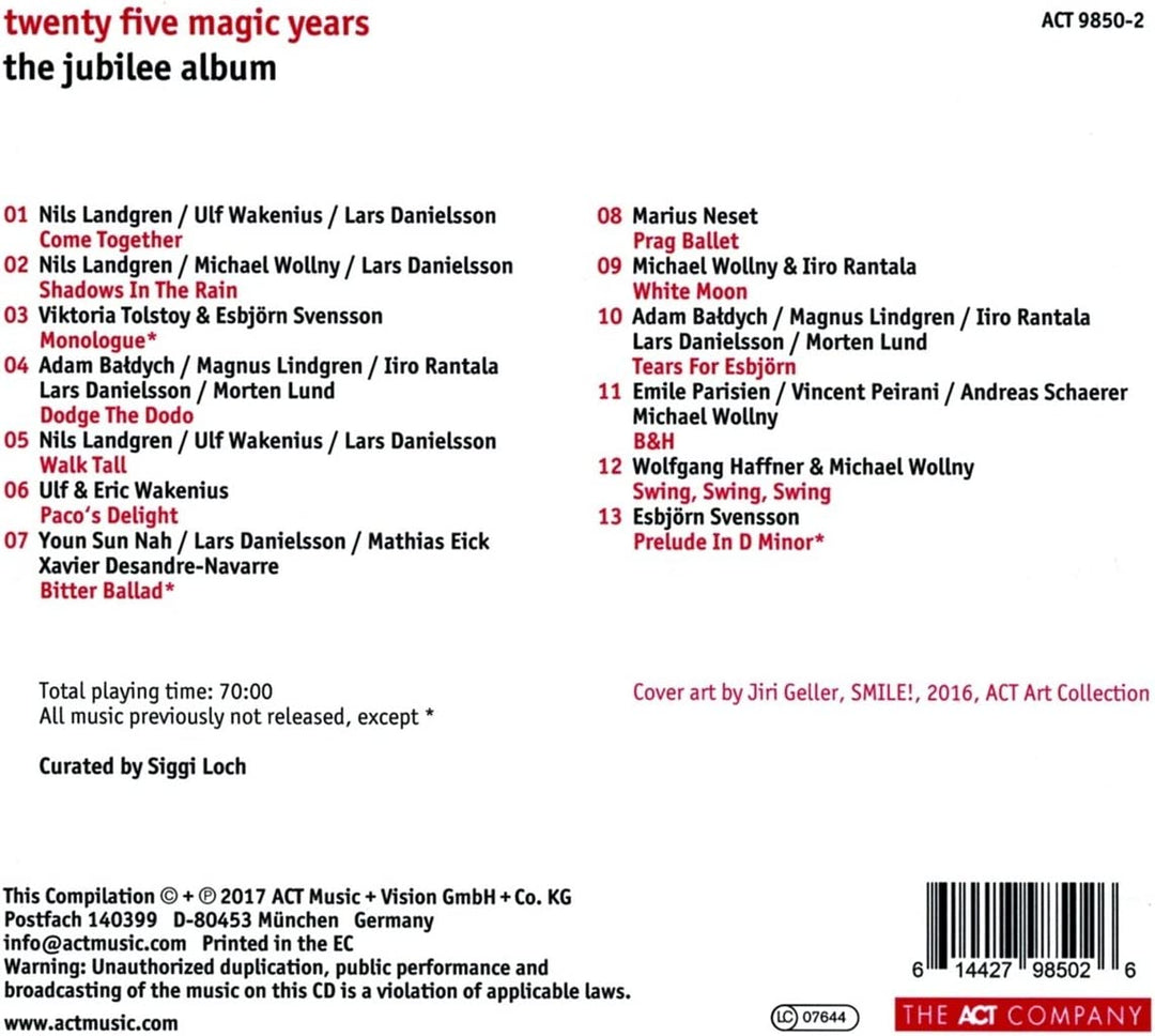 Twenty Five Magic Years: Das Jubilee-Album [Audio-CD]