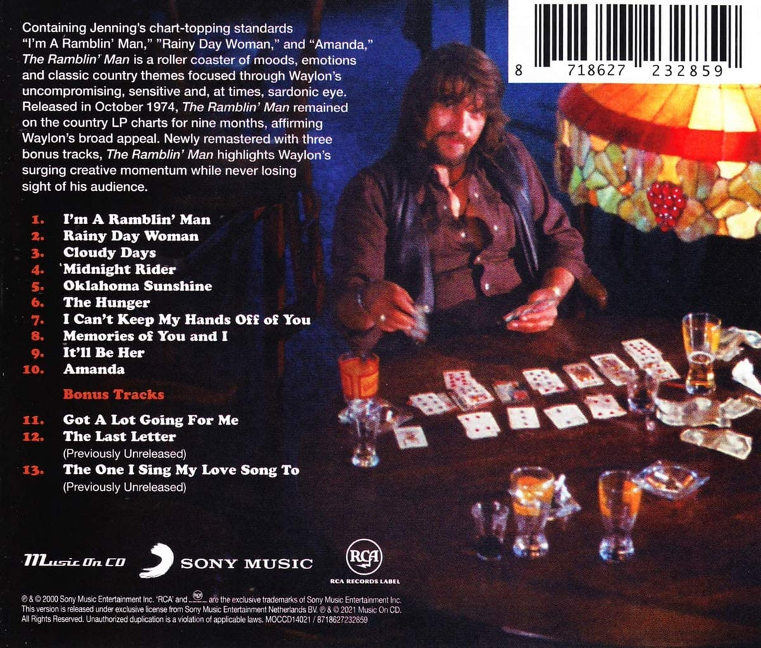 Waylon Jennings - Ramblin' Man [Audio CD]