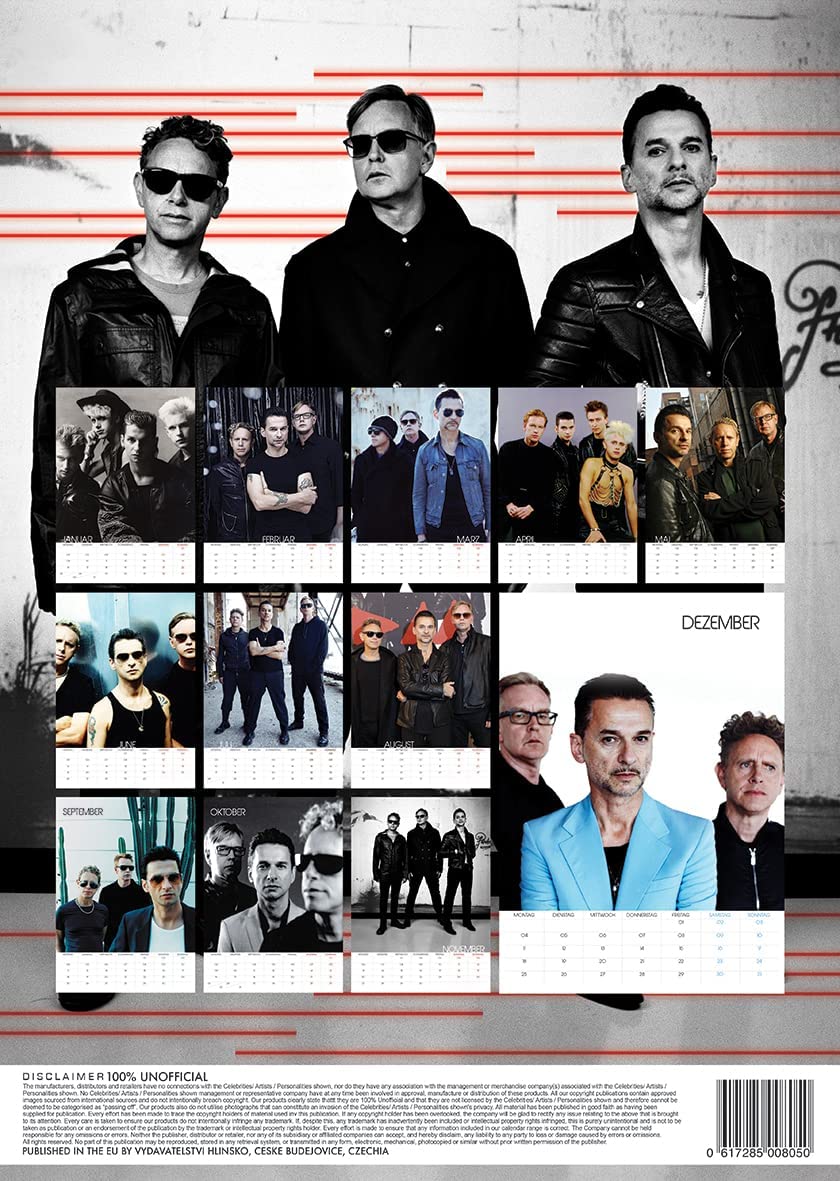 DEPECHE MODE CALENDAR 2023