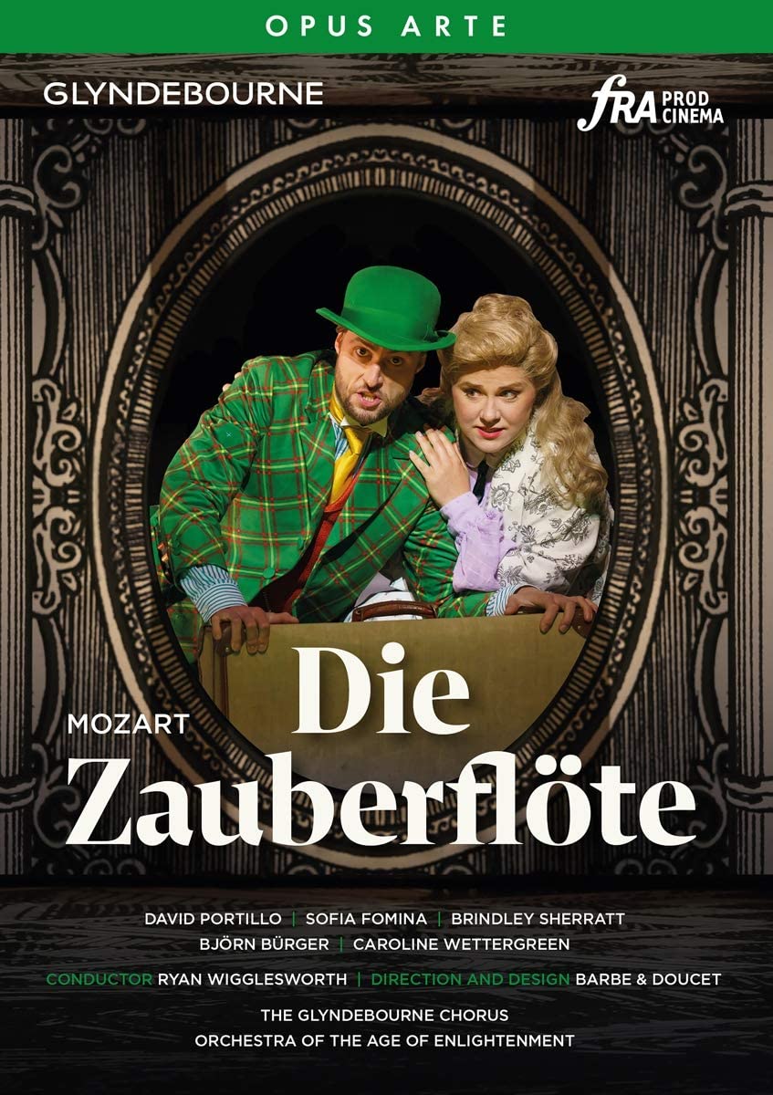 Mozart: Die Zauberflöte [David Portillo; Sofia Fomina; Der Glyndebourne Chorus [DVD]