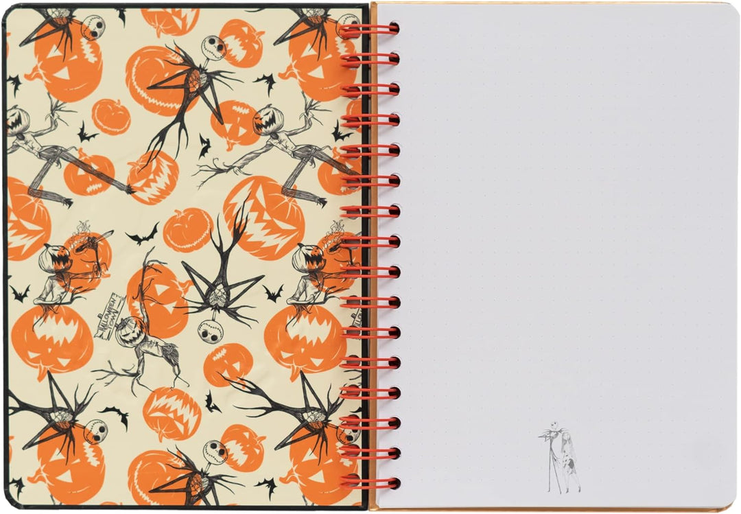 The Nightmare Before Christmas A5 Notebook | Glow In The Dark