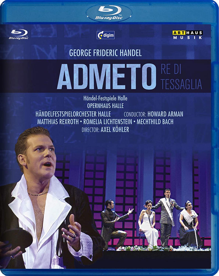 Georg Friedrich Händel – Admeto, re di Tessaglia (Händel-Festspiele Halle) [2009] [BLu-ray]