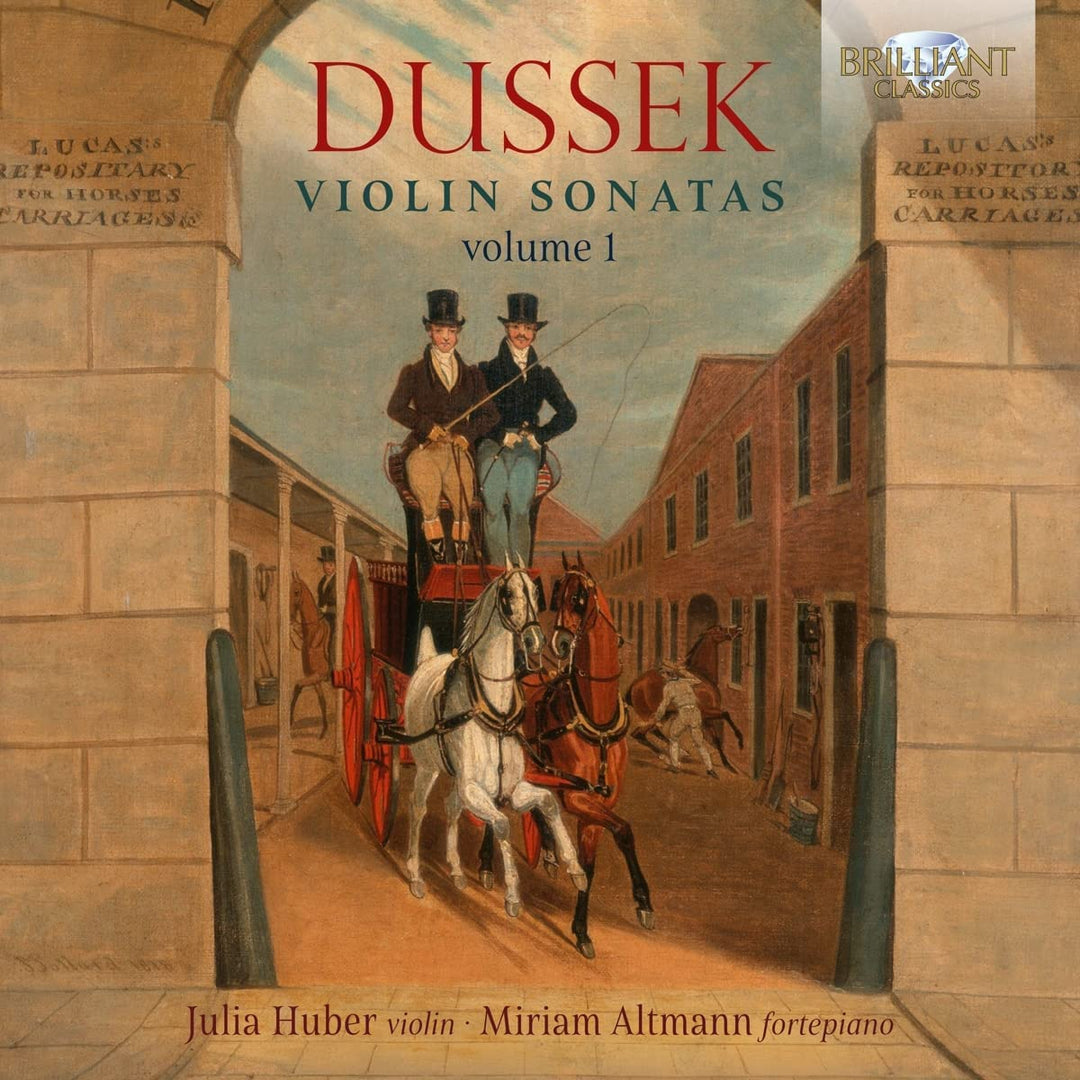 Miriam Altmann-Rose/Julia Huber-Warzecha - Dussek: Violinsonaten, Band 1 [Audio CD]