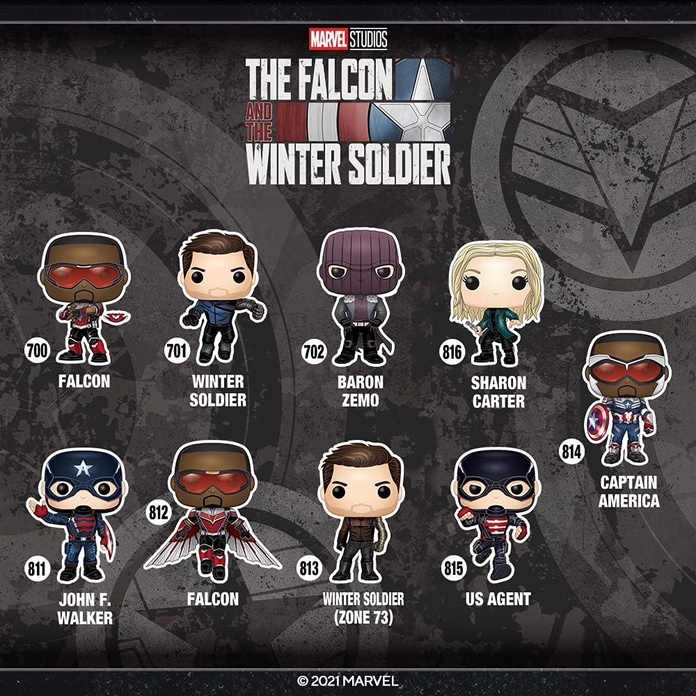 Marvel Studios Der Falke und der Wintersoldat Captain America Funko 51630 Pop! Vinyl Nr. 814