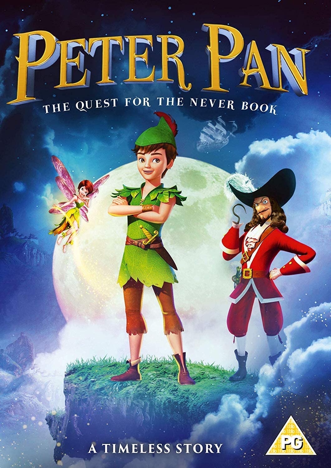 Peter Pan: The Quest for the Never Book - Fantasy [DVD]