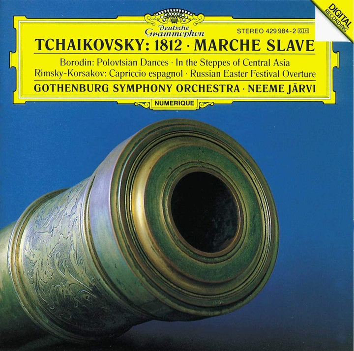 Borodin, Alexander Porfir'yevich – Tschaikowsky „1812-Ouvertüre“, Marche-Sklave usw. [Audio-CD]