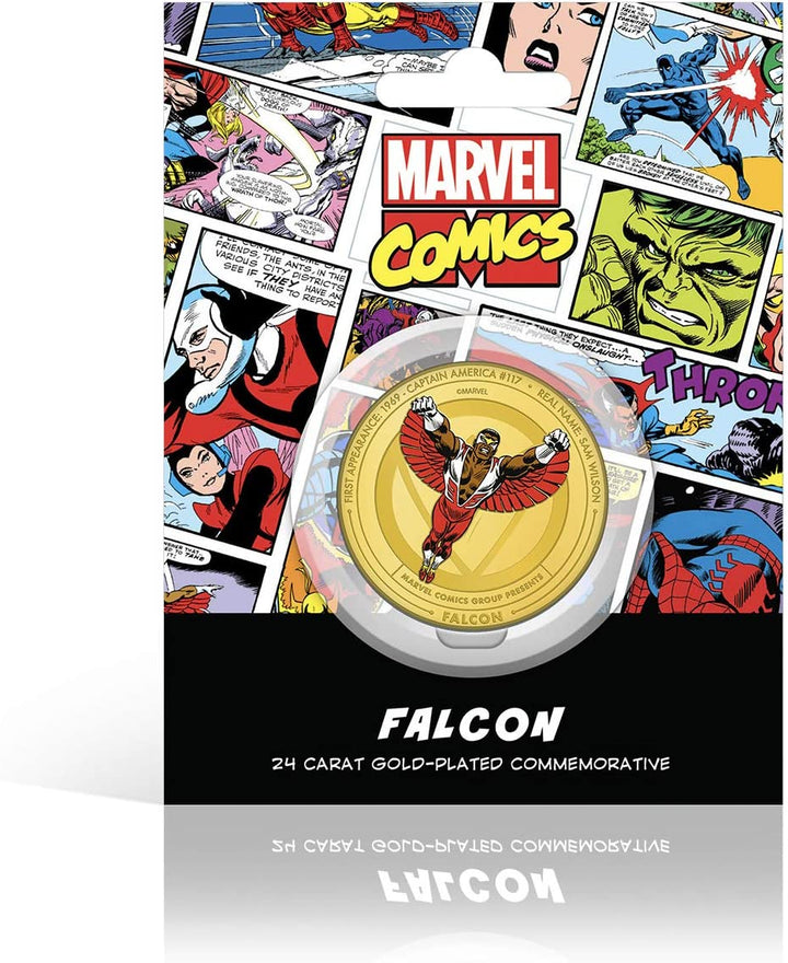 The Koin Club Marvel Gifts Classic Heroes Sammler-Gedenkgoldmünze –