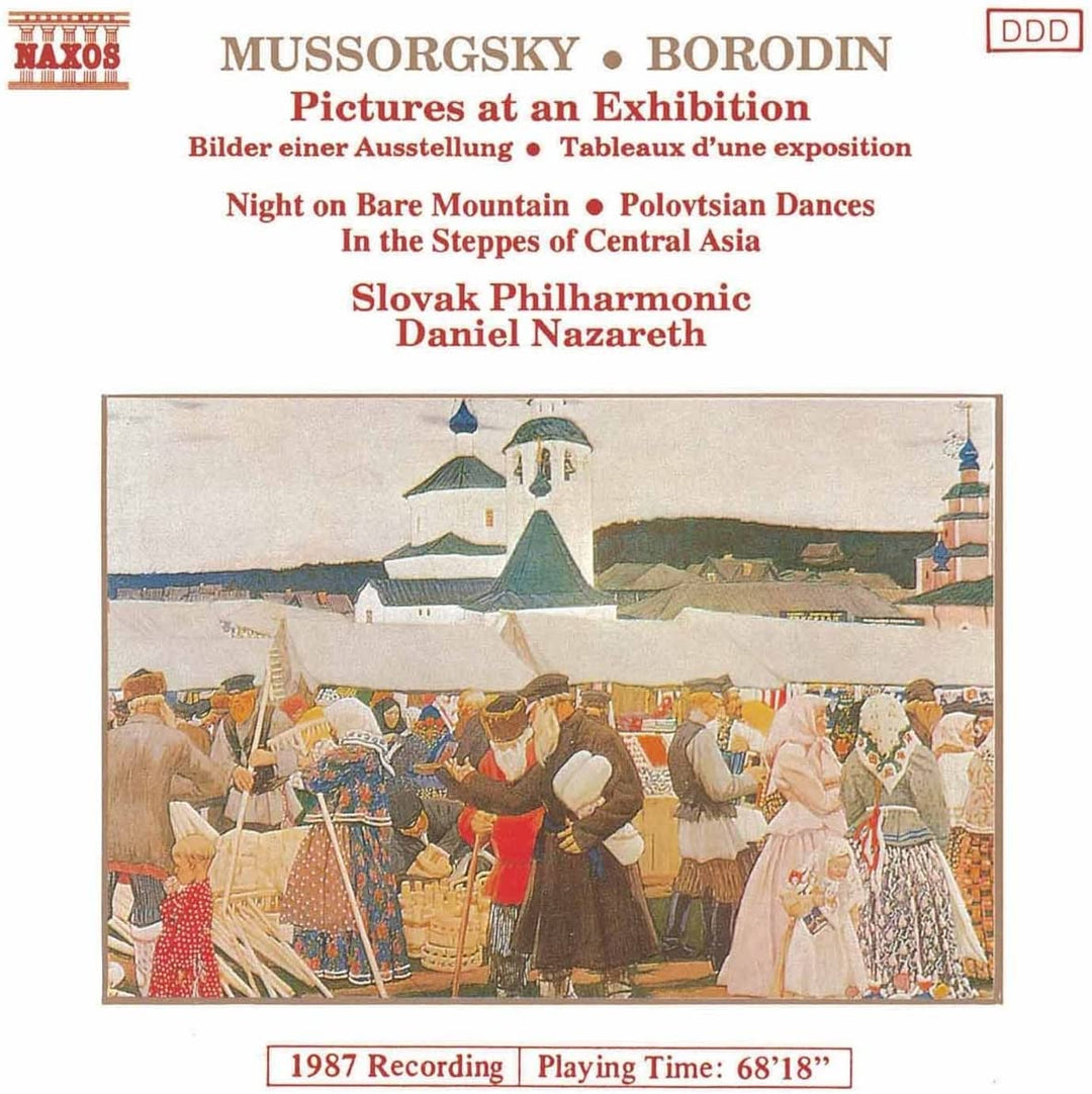 Mussorgsky: Bilder einer Ausstellung; Nacht auf dem kahlen Berg; Borodin: In den Steppen Zentralasiens [Audio-CD]